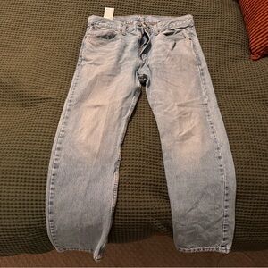 Levi's Men's Relaxed Fit Jeans in Light Blue